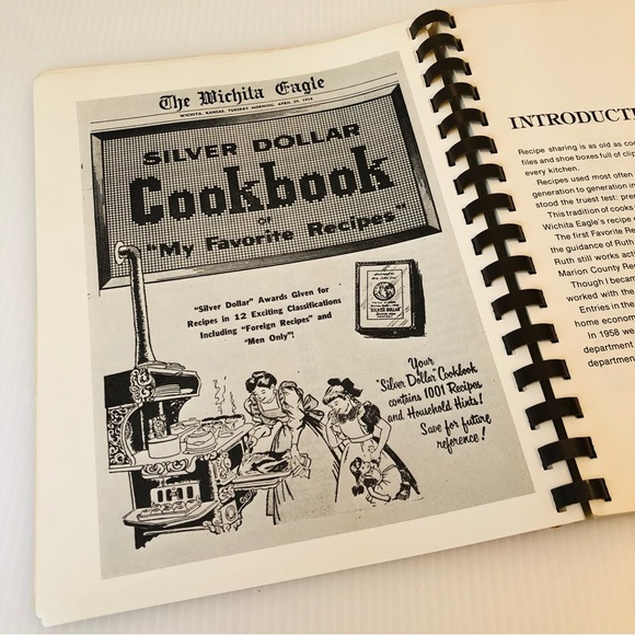 Vintage Cookbook "The Wichita Eagle Favorite Recipe Cookbook" 1980 Kansas VTG - Picture 4 of 10